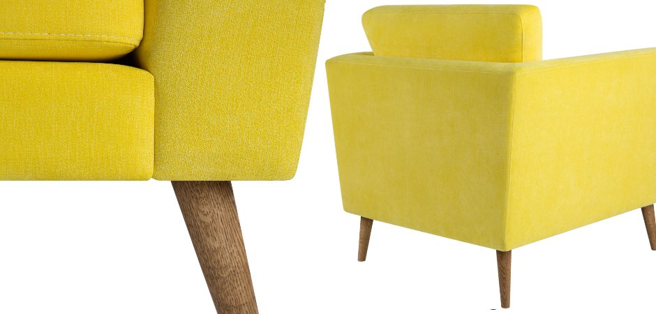 Кресло Yellow Mystery Кресло Yellow Mystery - Loft-Concept в Брянске