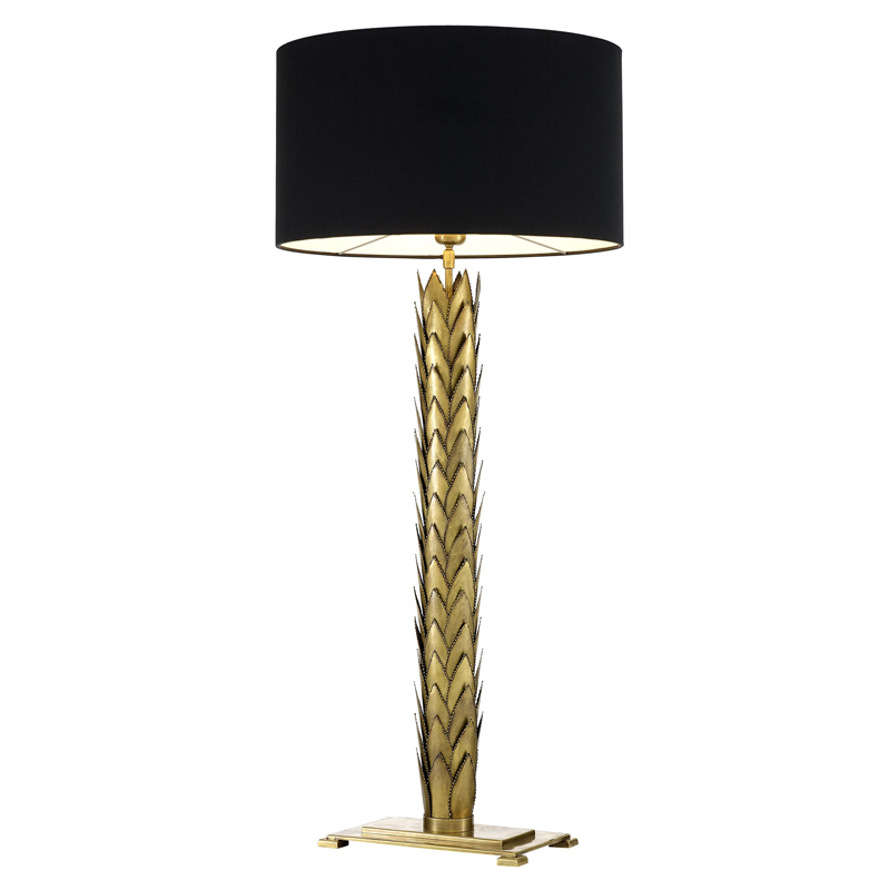 Настольная лампа Eichholtz Table Lamp Granada Латунь Черный Настольная лампа Eichholtz Table Lamp Granada Латунь Черный в Брянске | Loft Concept