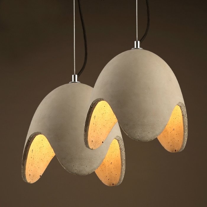 Подвесной светильник Art Concrete Helmet Подвесной светильник Art Concrete Helmet в Брянске | Loft Concept