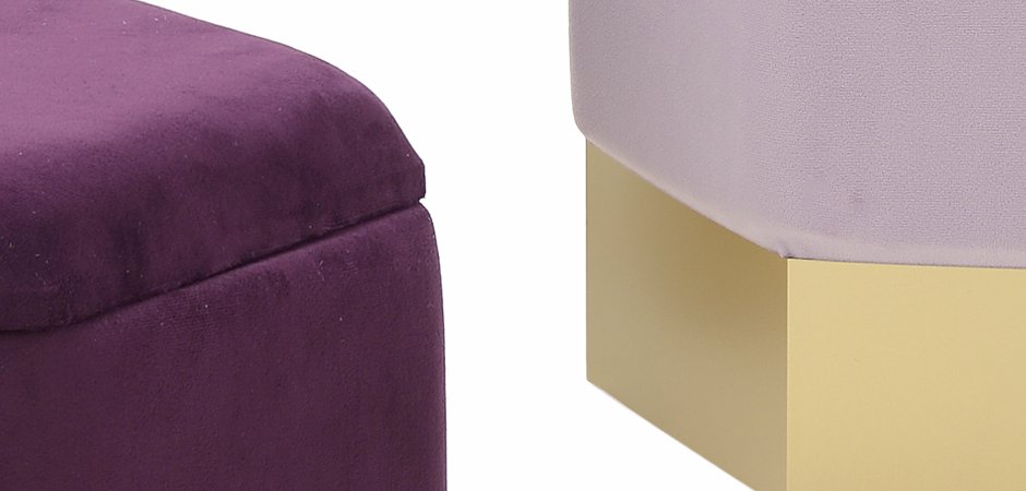 Комплект пуфов Golden Belt Сorner Комплект пуфов Golden Belt Сorner - Loft-Concept в Брянске