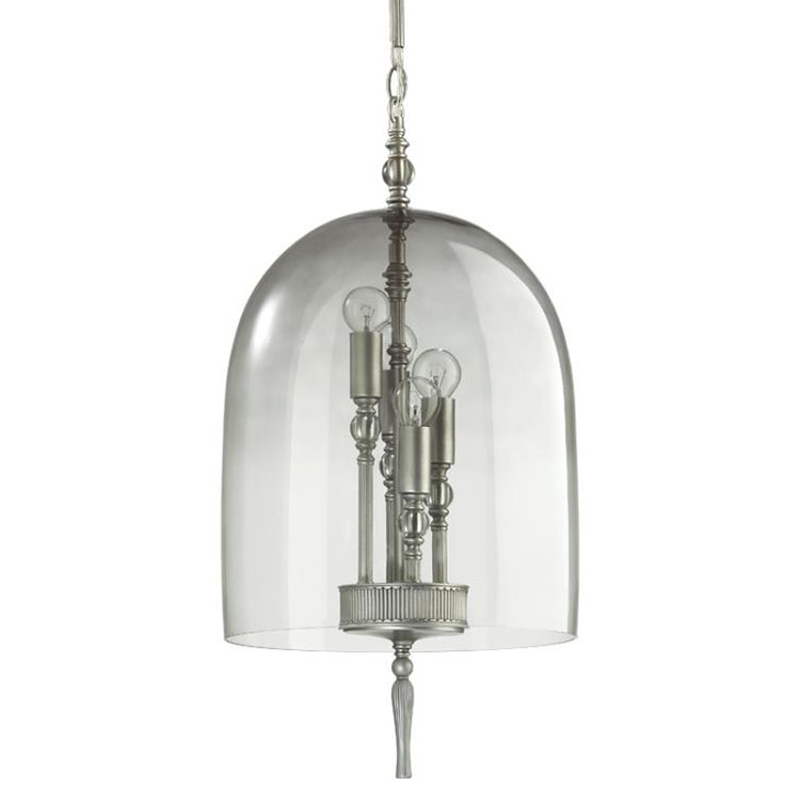 Подвесной светильник Glass Dome Chrome 32 Дымчатый (Smoke) Хром Подвесной светильник Glass Dome Chrome 32 Дымчатый (Smoke) Хром в Брянске | Loft Concept