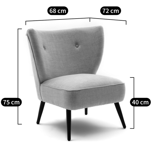 Кресло с декором бахрома Linen Fringe Chair Beige Кресло с декором бахрома Linen Fringe Chair Beige в Брянске