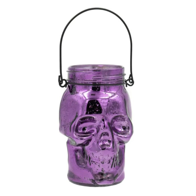 Подсвечник Glass Skull Пурпурный Подсвечник Glass Skull Пурпурный в Брянске | Loft Concept