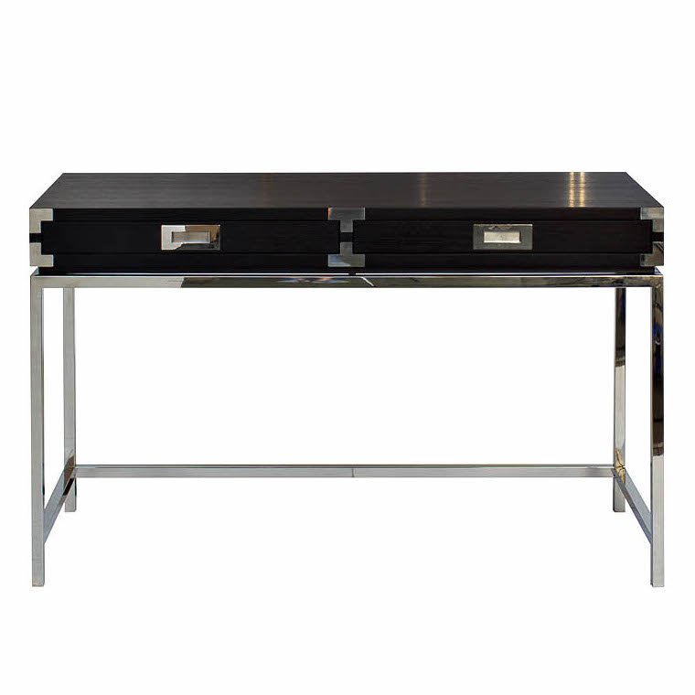 Рабочий стол Black Grace Desk Нержавеющая сталь Черный Рабочий стол Black Grace Desk Нержавеющая сталь Черный в Брянске | Loft Concept