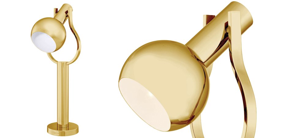 Настольная лампа Eichholtz Table Lamp Jaques Gold Настольная лампа Eichholtz Table Lamp Jaques Gold - Loft-Concept в Брянске