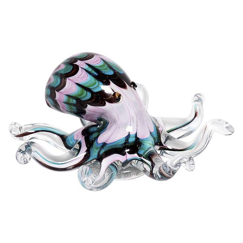 Статуэтка Glass Octopus Мульти Статуэтка Glass Octopus Мульти в Брянске | Loft Concept