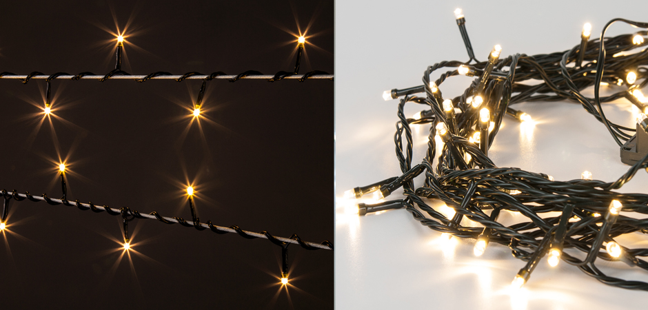 Интерьерная Гирлянда Теплый свет диодов - Loft-Concept в Брянске