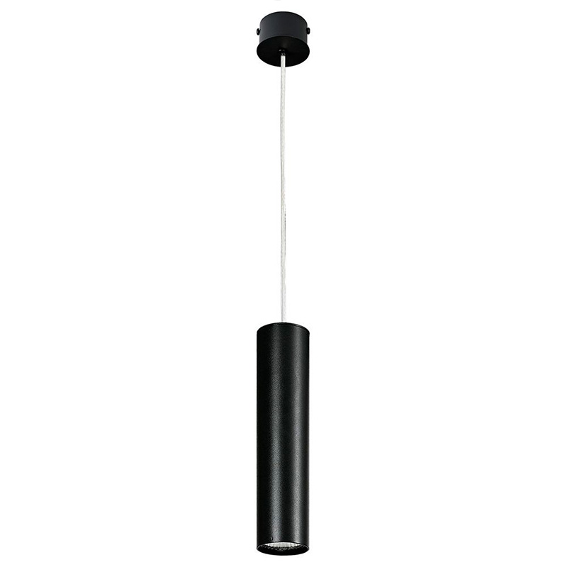 Подвесной светильник Luis Trumpet Tube Black Lamp 25 Черный Подвесной светильник Luis Trumpet Tube Black Lamp 25 Черный в Брянске | Loft Concept