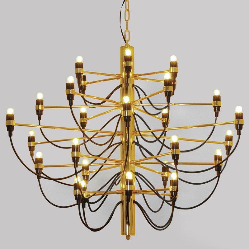 Люстра Flos 2097 30 Brass Gold by Gino Sarfatti Латунь Люстра Flos 2097 30 Brass Gold by Gino Sarfatti Латунь в Брянске | Loft Concept