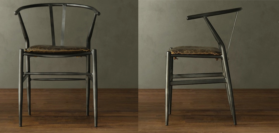 Стул Loft Industrial Kitchen Leather Стул Loft Industrial Kitchen Leather - Loft-Concept в Брянске