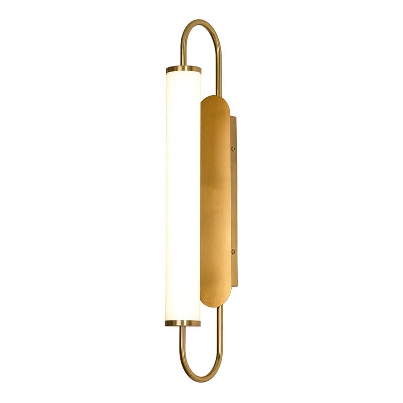 Бра Nigel Wall Lamp Белый матовое золото Бра Nigel Wall Lamp Белый матовое золото в Брянске | Loft Concept