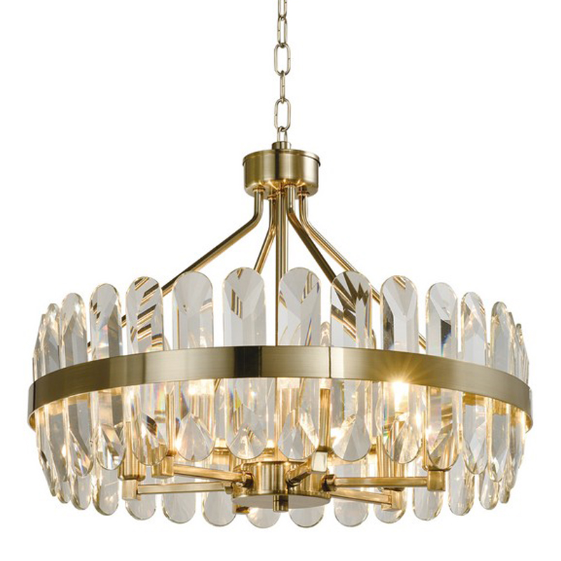 Люстра Genesia Chandelier Золотой Прозрачный (Transparent) Люстра Genesia Chandelier Золотой Прозрачный (Transparent) в Брянске | Loft Concept