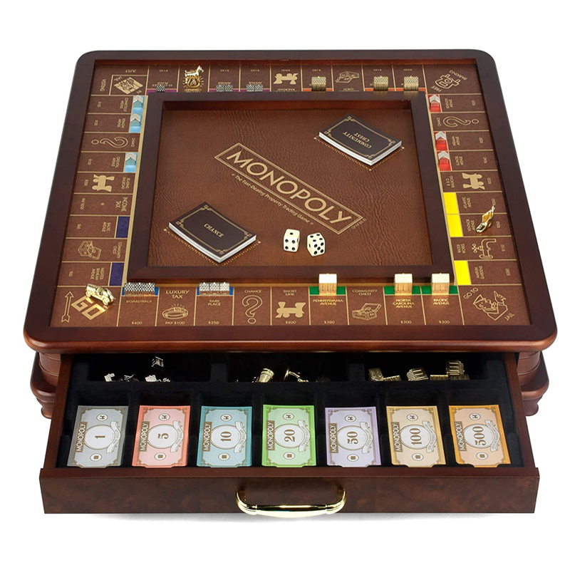 Подарочная Большая "Монополия" Luxe Monopoly Game Коричневый Подарочная Большая "Монополия" Luxe Monopoly Game Коричневый в Брянске | Loft Concept