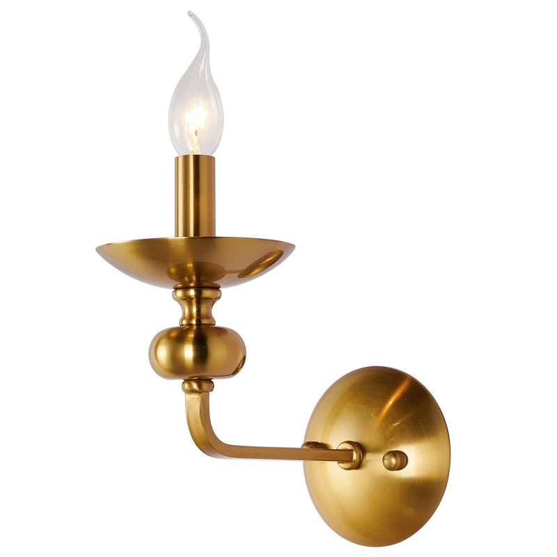 Бра бронзового цвета Candelabrum Бронза Прозрачный Бра бронзового цвета Candelabrum Бронза Прозрачный в Брянске | Loft Concept
