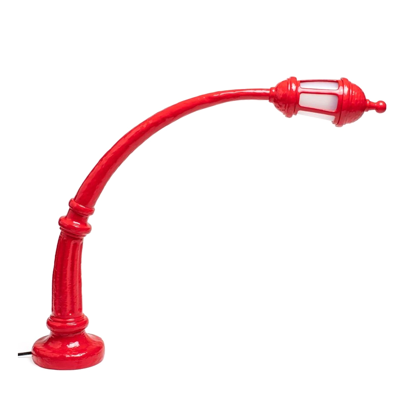 Настольная лампа Seletti Street Lamp Red Красный Настольная лампа Seletti Street Lamp Red Красный в Брянске | Loft Concept