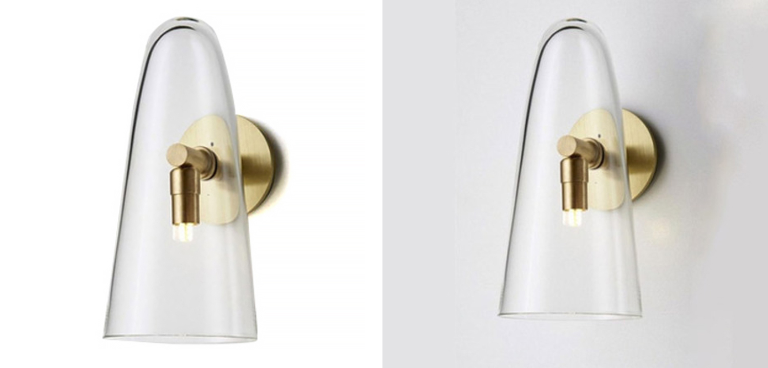 Бра Domi Sconce Transparent - фото