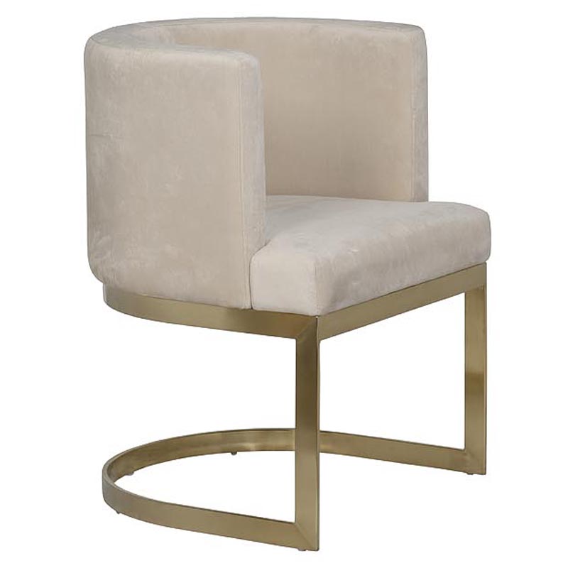 Стул Disalia Chair beige Бежевый Золотой Стул Disalia Chair beige Бежевый Золотой в Брянске | Loft Concept