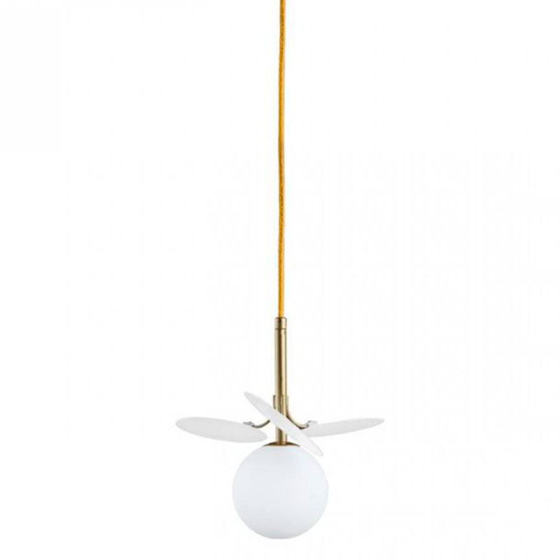 Подвесной светильник MATISSE Pendant One White Золотой Белый Подвесной светильник MATISSE Pendant One White Золотой Белый в Брянске | Loft Concept