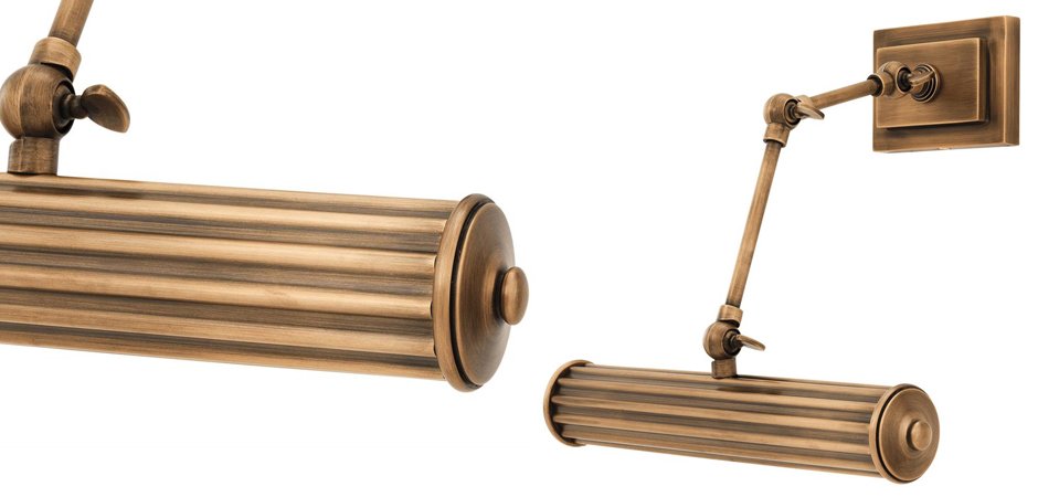 Бра Eichholtz Wall Lamp Luca S Brass Бра Eichholtz Wall Lamp Luca S Brass - Loft-Concept в Брянске