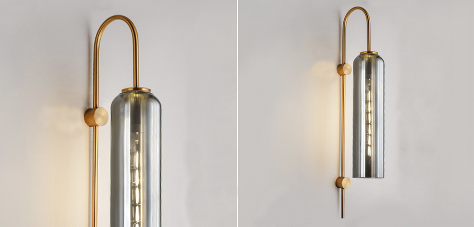 Бра ARTICOLO float Wall Sconce Gray - фото №1