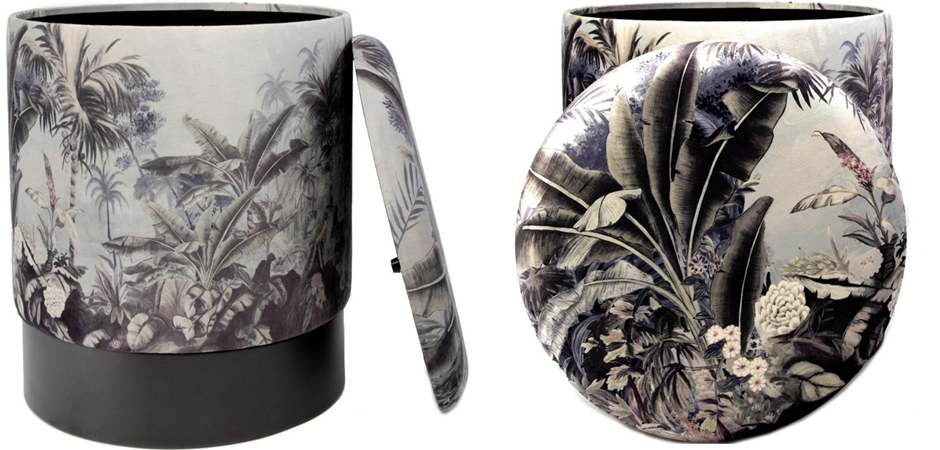 Пуф PUF Jungle Print plants Пуф PUF Jungle Print plants - Loft-Concept в Брянске