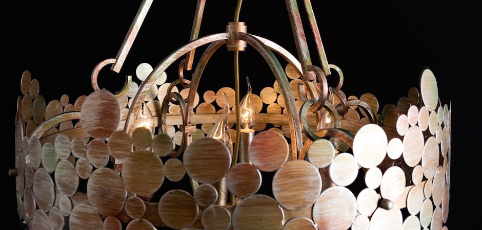 Люстра Round Iron Shod Chandelier Люстра Round Iron Shod Chandelier - Loft-Concept в Брянске