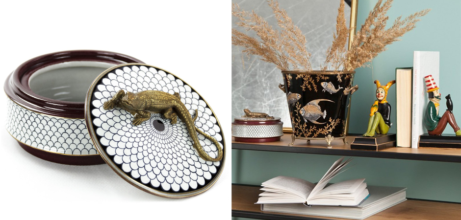 Шкатулка Box Bronze Lizard Шкатулка Box Bronze Lizard - Loft-Concept в Брянске