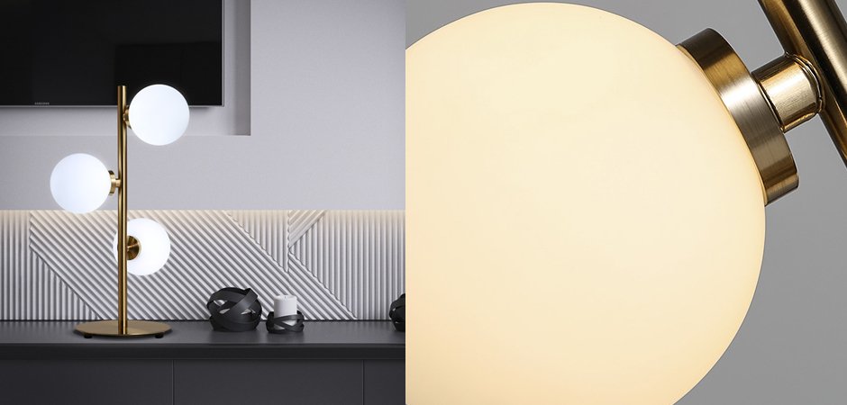 Настольная лампа Bubble Chandelier Table Lamp Настольная лампа Bubble Chandelier Table Lamp - Loft-Concept в Брянске