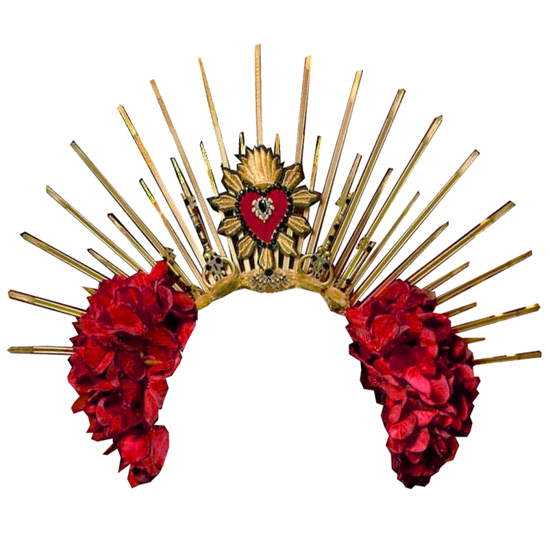 Корона Crown Broken Heart Frida Kahlo Красный в Брянске | Loft Concept 
