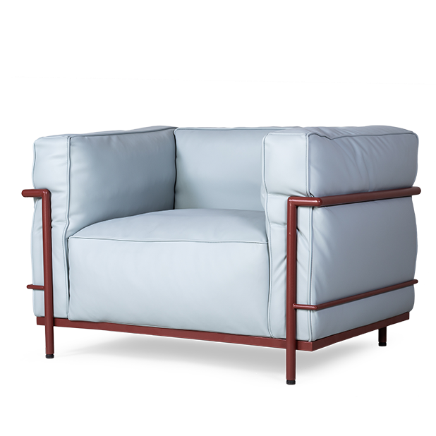 Кресло Le Corbusier LC3 blue Светло-голубой Кресло Le Corbusier LC3 blue Светло-голубой в Брянске | Loft Concept