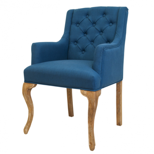 Стул French chairs Provence Amelia Blue ArmChair Голубой пастельный Древесина Стул French chairs Provence Amelia Blue ArmChair Голубой пастельный Древесина в Брянске | Loft Concept
