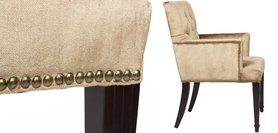 Стул с подлокотниками Parisian Chic Beige Стул с подлокотниками Parisian Chic Beige - Loft-Concept в Брянске