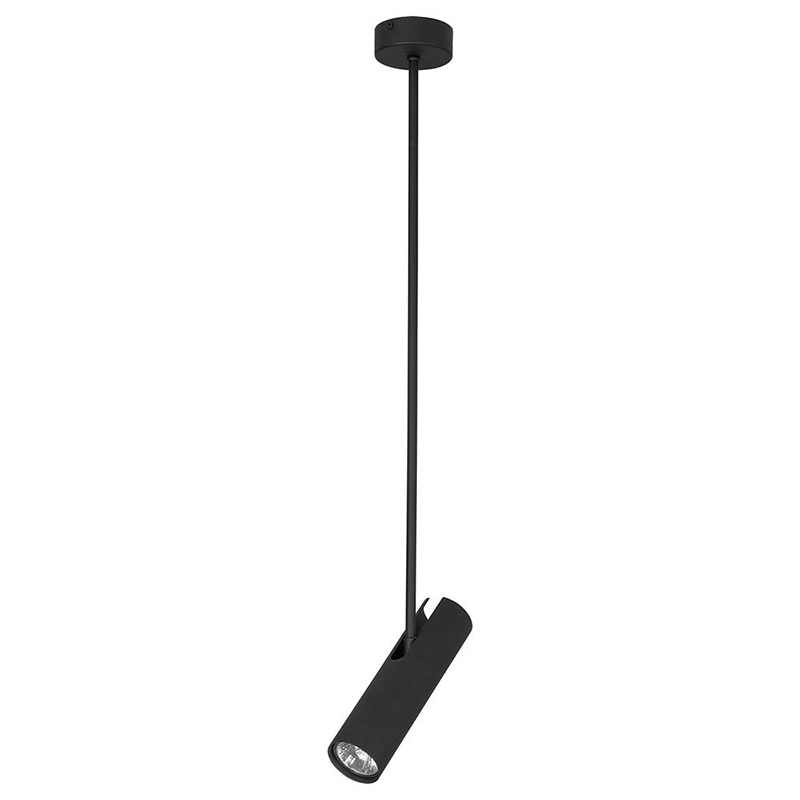 Подвесной светильник Tibo Trumpet Tube Black 77 Черный в Брянске | Loft Concept 