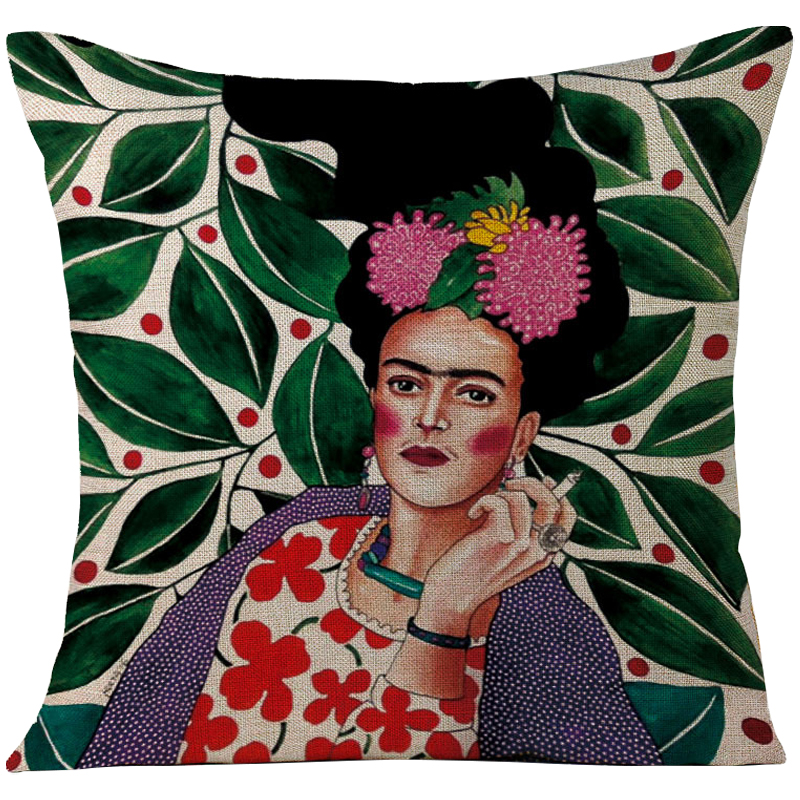 Декоративная подушка Frida Kahlo 13 Мульти Декоративная подушка Frida Kahlo 13 Мульти в Брянске | Loft Concept