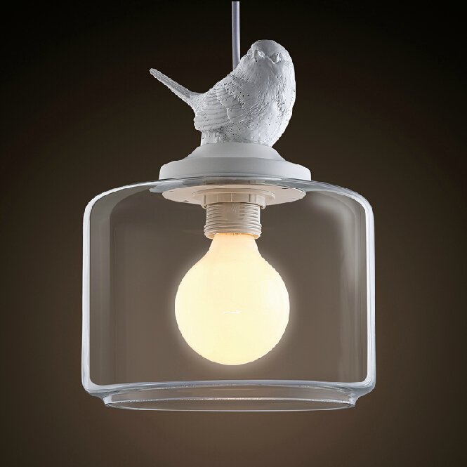 Подвесной светильник Provence Bird Pendant Белый Подвесной светильник Provence Bird Pendant Белый в Брянске | Loft Concept