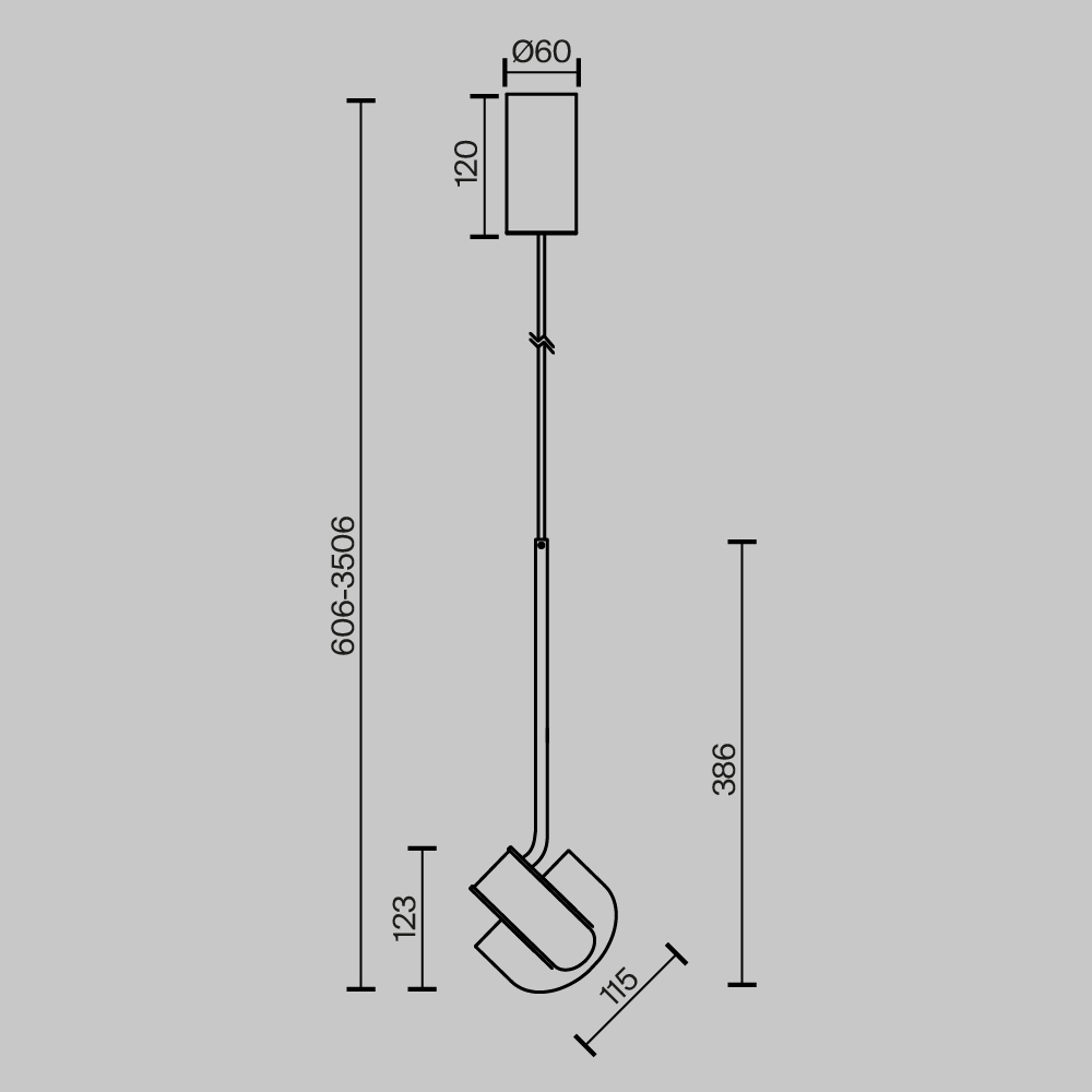 Подвесной светильник в цвете Латунь Levix в Брянске