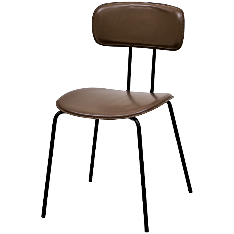 Стул Tyler Loft Stool brown Коричневый Черный Стул Tyler Loft Stool brown Коричневый Черный в Брянске | Loft Concept
