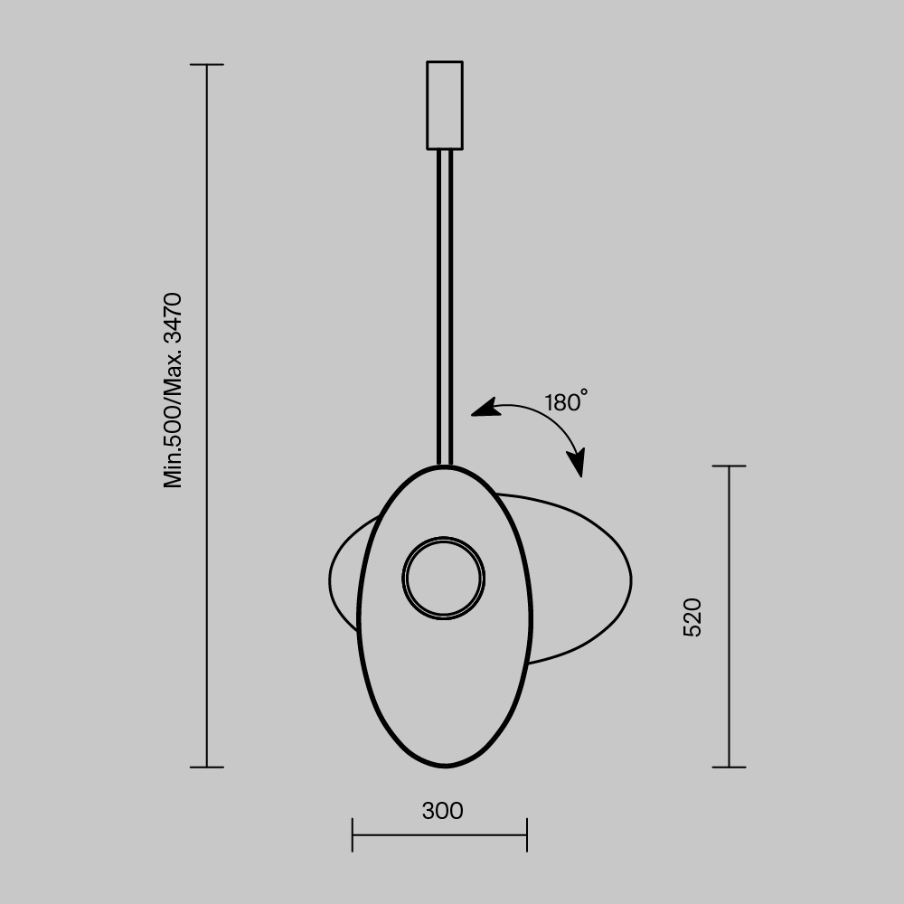 Подвесной светильник Evolution 3000К 9Вт в Брянске