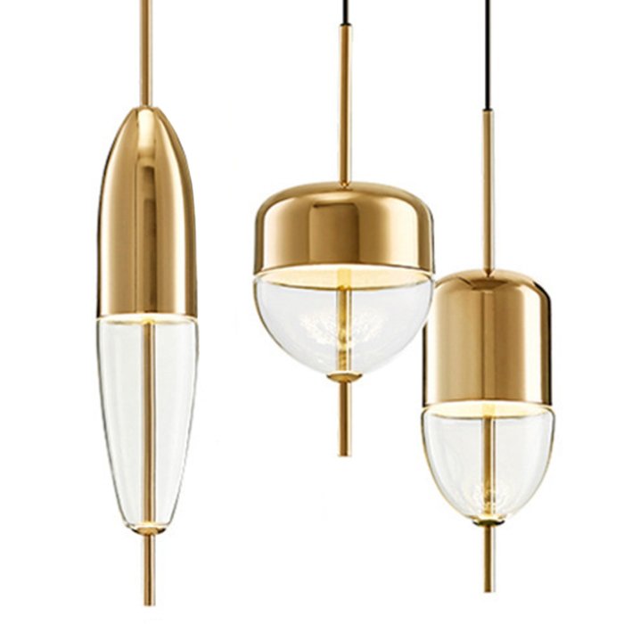 Подвесной светильник Nao Tamura Flow GOLD Золотой в Брянске | Loft Concept 
