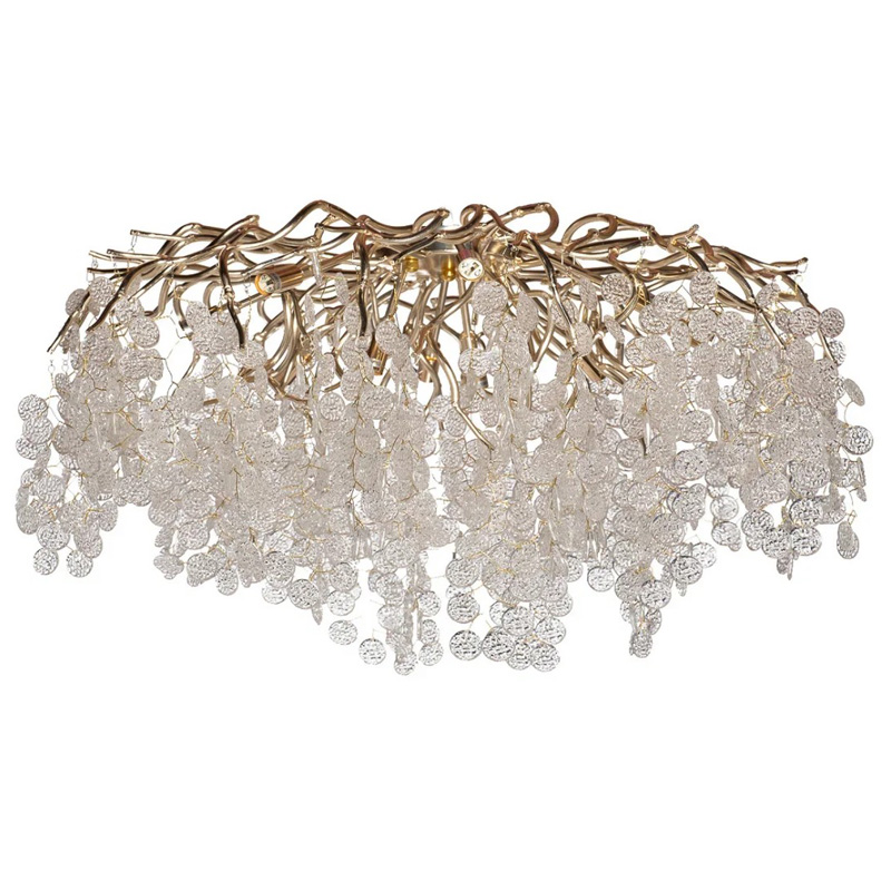 Потолочная люстра FAIRYTREE Champagne Chandelier 100 Золотой Шампань в Брянске | Loft Concept 