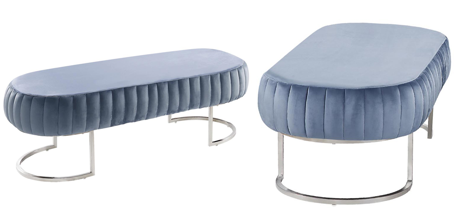 Банкетка Soft Blocks Blue Gray Банкетка Soft Blocks Blue Gray - Loft-Concept в Брянске