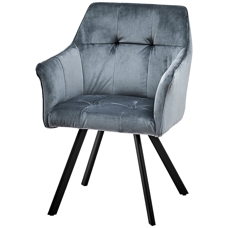 Стул Datie Stool Черный Серо-голубой Стул Datie Stool Черный Серо-голубой в Брянске | Loft Concept