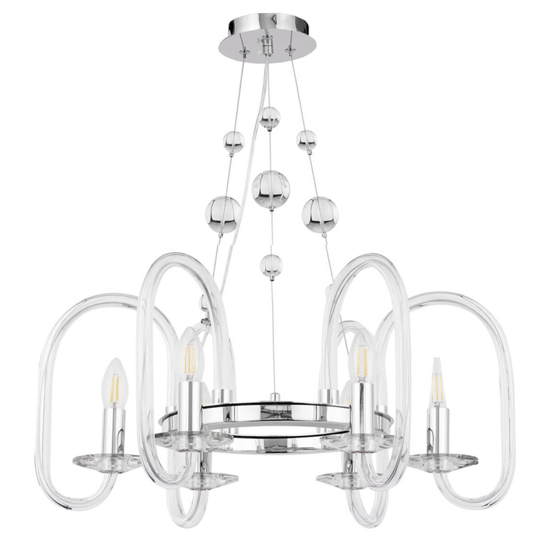 Люстра Destiny Chandelier Хром Люстра Destiny Chandelier Хром в Брянске | Loft Concept