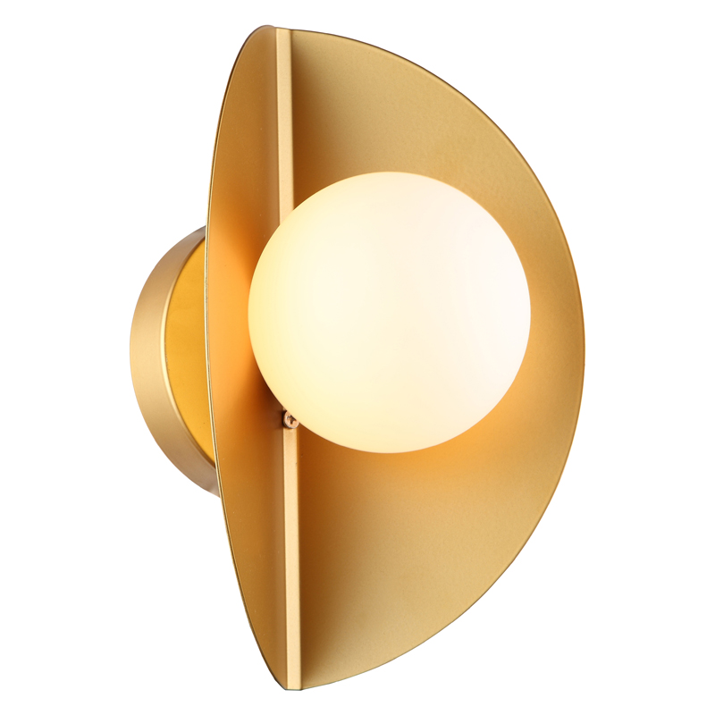 Бра Pascal Sconce Белый Золотой Бра Pascal Sconce Белый Золотой в Брянске | Loft Concept