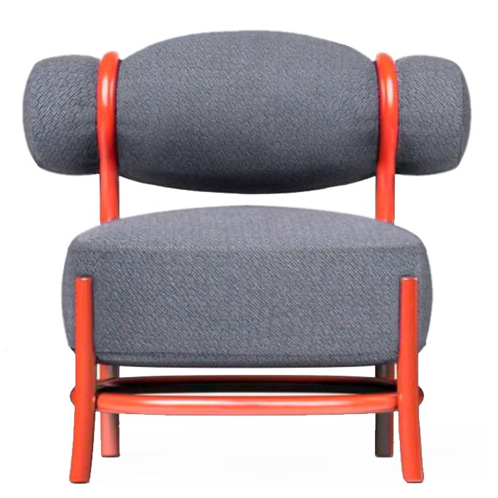 Кресло Chignon Gerbruder Thonet Vienna Серый Кресло Chignon Gerbruder Thonet Vienna Серый в Брянске | Loft Concept