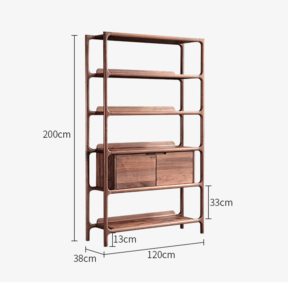 Стеллаж в гостиную для книг Moon Walnut Furniture в Брянске