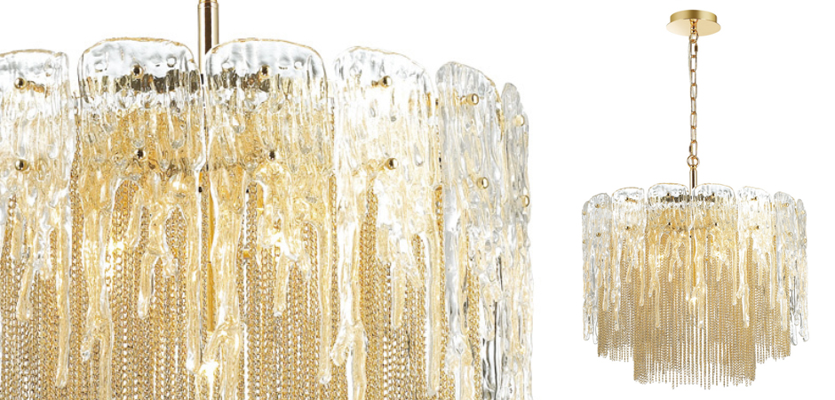 Люстра Ice and Gold Chains - Loft-Concept в Брянске