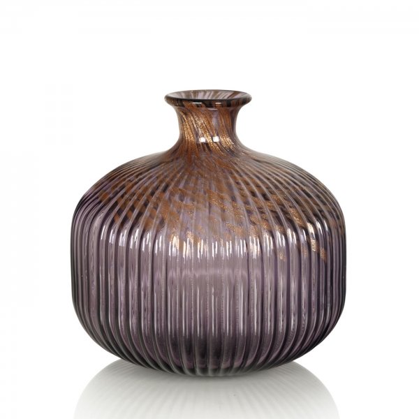 Стеклянная ваза Cellular Purple vase Прозрачный фиолетовый Стеклянная ваза Cellular Purple vase Прозрачный фиолетовый в Брянске | Loft Concept