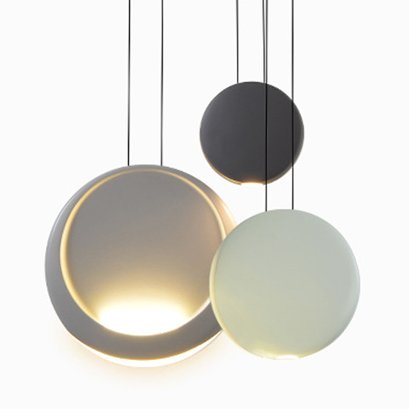 Люстра Vibia Cosmos Rectangular 3 moon Черный Серый Зеленый в Брянске | Loft Concept 