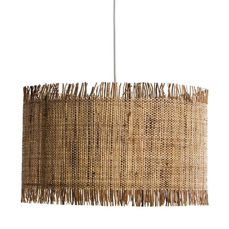 Подвесной светильник Wicker Raffia Hanging lamp Коричневый Подвесной светильник Wicker Raffia Hanging lamp Коричневый в Брянске | Loft Concept